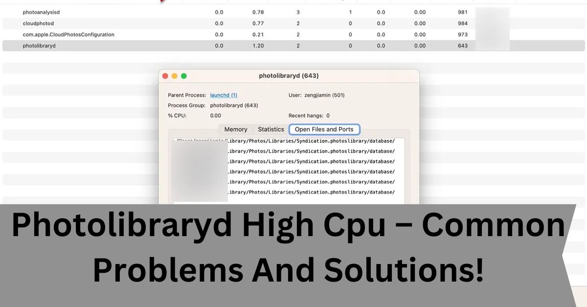 Photolibraryd High Cpu – Common Problems And Solutions!