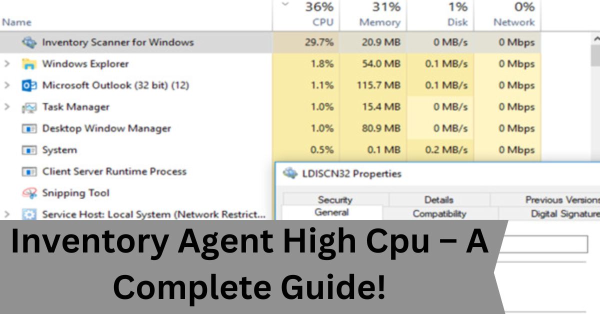 Inventory Agent High Cpu – A Complete Guide!