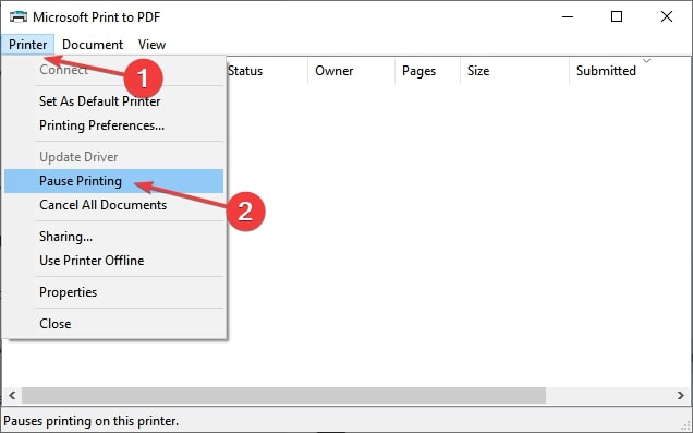 Print Filter Pipeline Host High CPU Server 2022: