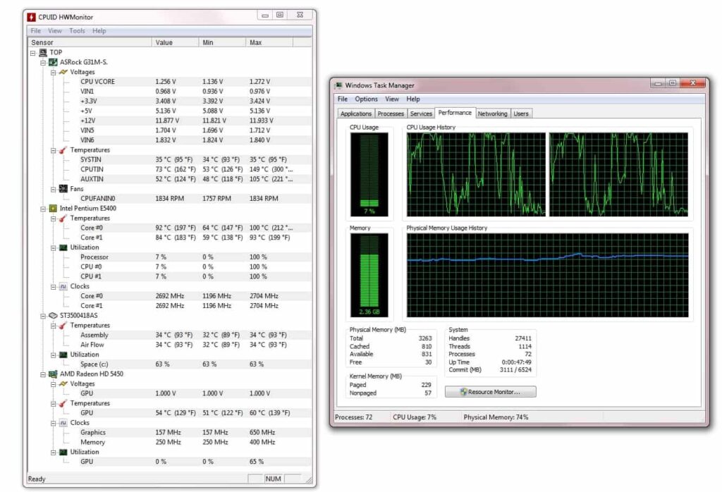 Is 60°C Safe for CPU Idle?